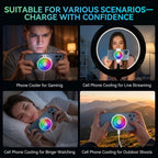 Enfriador magnético RGB para teléfono con semiconductor AI