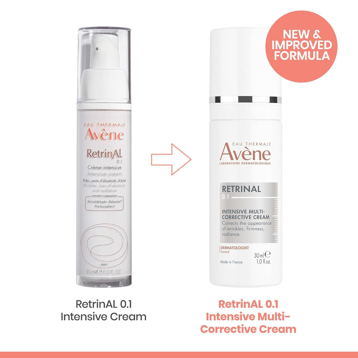 Avène Retrinal Intensive Multi-Corrective Cream, Retinal Face Cream...
