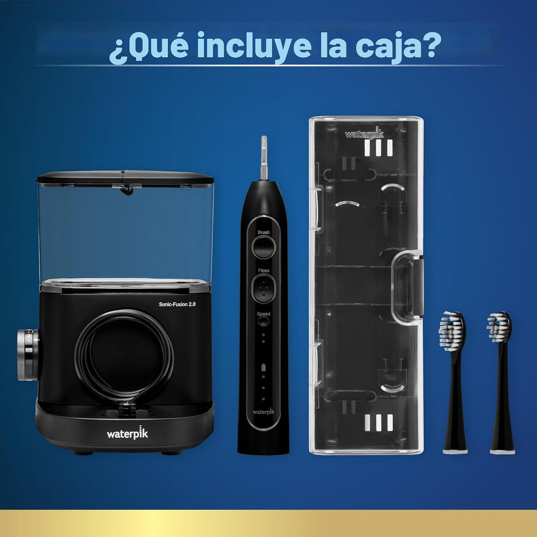 Waterpik Sonic - Cepillo de dientes e irrigador dental profesional...