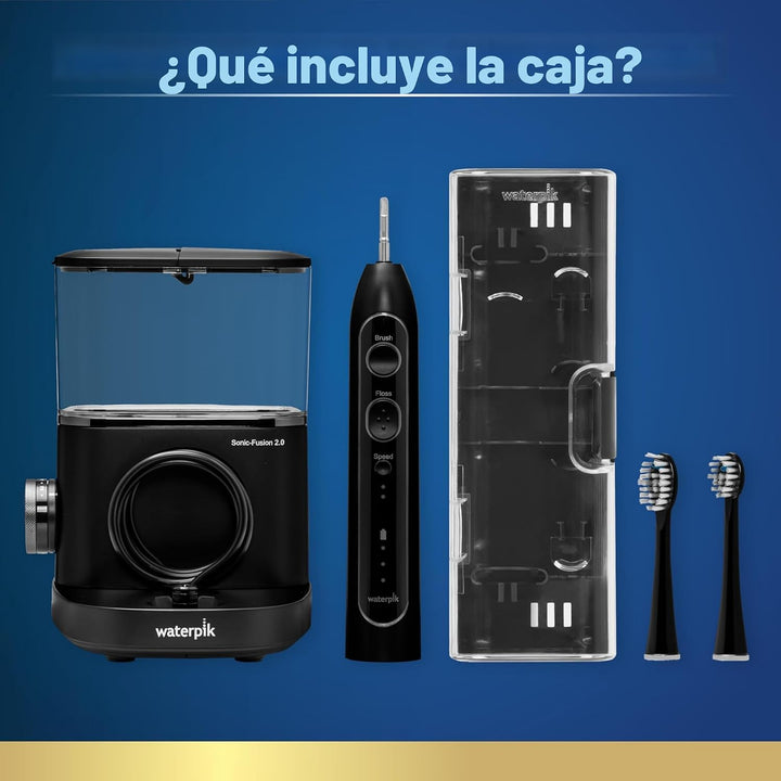 Waterpik Sonic - Cepillo de dientes e irrigador dental profesional...