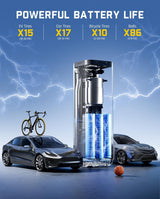 Fanttik X8 APEX EV - Inflador de neumáticos portátil, bomba de aire...