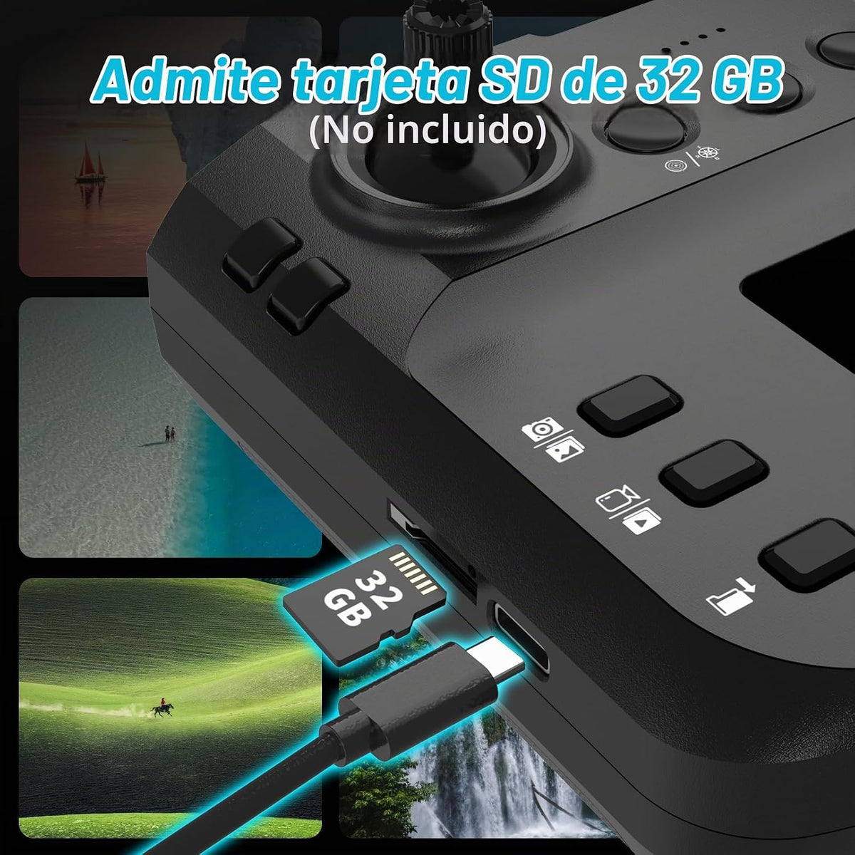 Drone plegable con cámara HD 1080P para adultos y principiantes, cuadricóptero portátil con posicionamiento de flujo óptico, lente ajustable eléctrica de 90°, ajuste de velocidad, vuelo estable