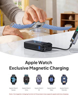 Cargador portátil nano 5 en 1 para iPhone y Apple Watch, cargador p...