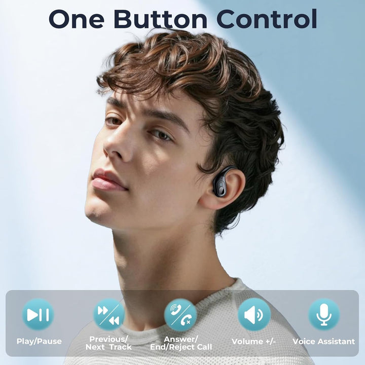 occiam Auriculares con cancelación activa de ruido, auriculares ina...