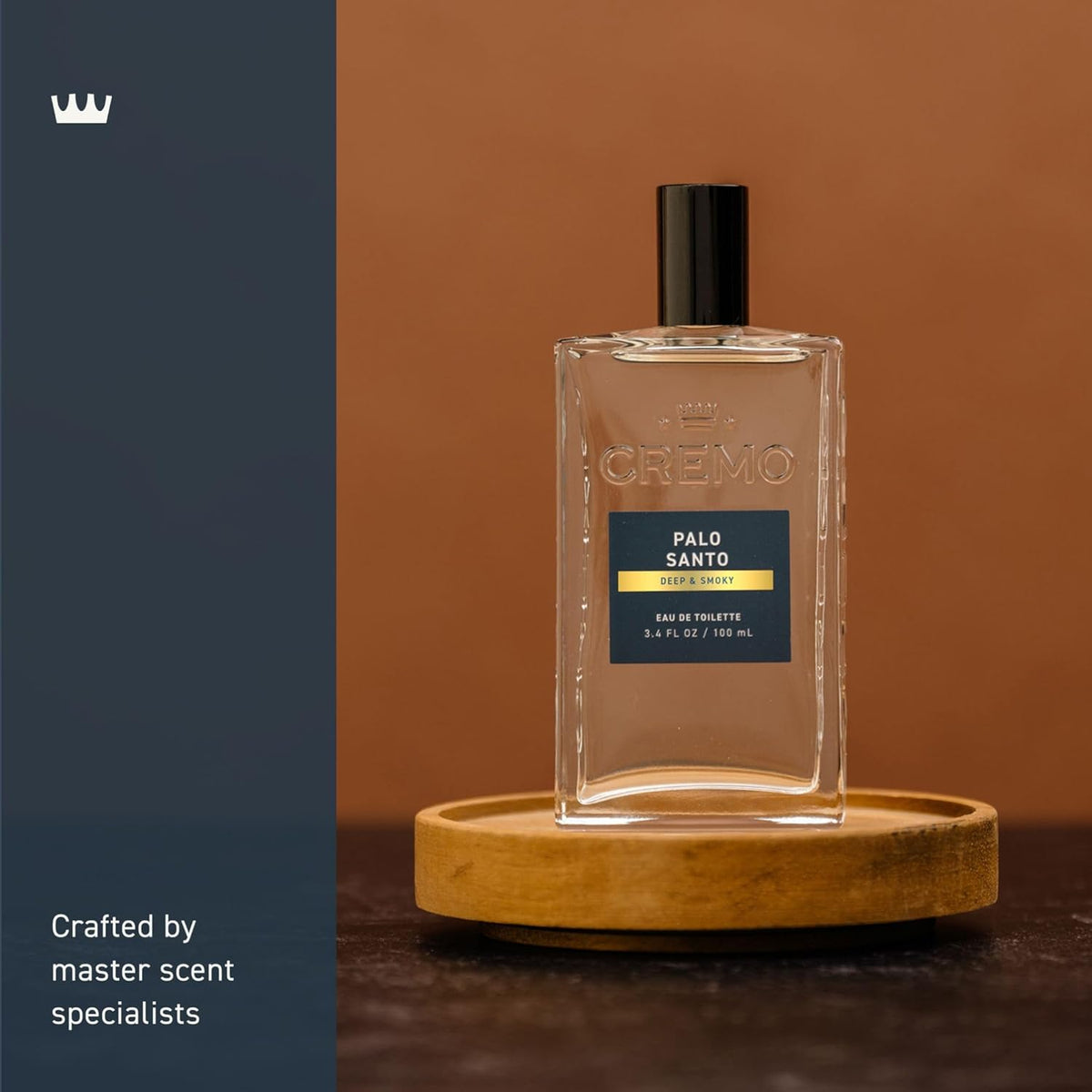 Cremo Cologne For Men - Palo Santo - Espray de colonia para hombre,...
