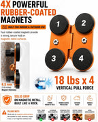 Soporte magnético para cámara para kit de transmisión Gamechanger - Soporte de valla doble de 1/4 pulgadas compatible con Mevo Start, GoPro, iPhone y cámaras de acción, perfecto para campo