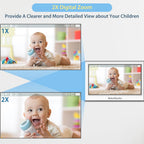 Baby Ganibs Monitor de Bebé con 2 Cámaras Batería en Espera