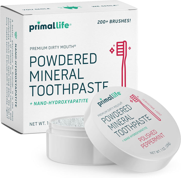 Polvo para dientes orgánico Dirty Mouth, limpiador dental natural,...