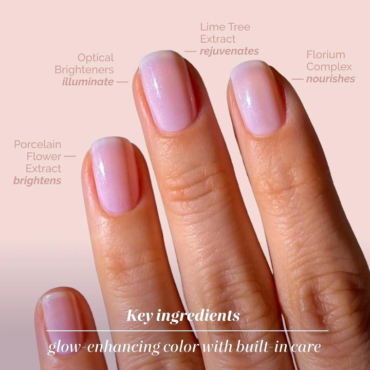 LONDONTOWN Corrector de uñas iluminador: esmalte de uñas brillante...