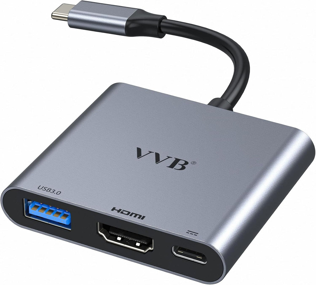 Adaptador USB C a HDMI,Adaptador USB-C Hub Multipuerto Digital AV |...