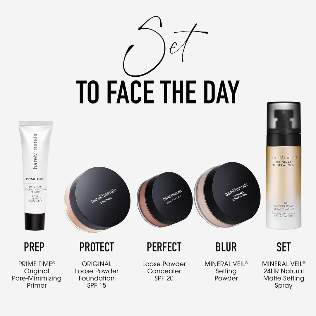 bareMinerals Original Mineral Veil - Spray de ajuste mate natural,...