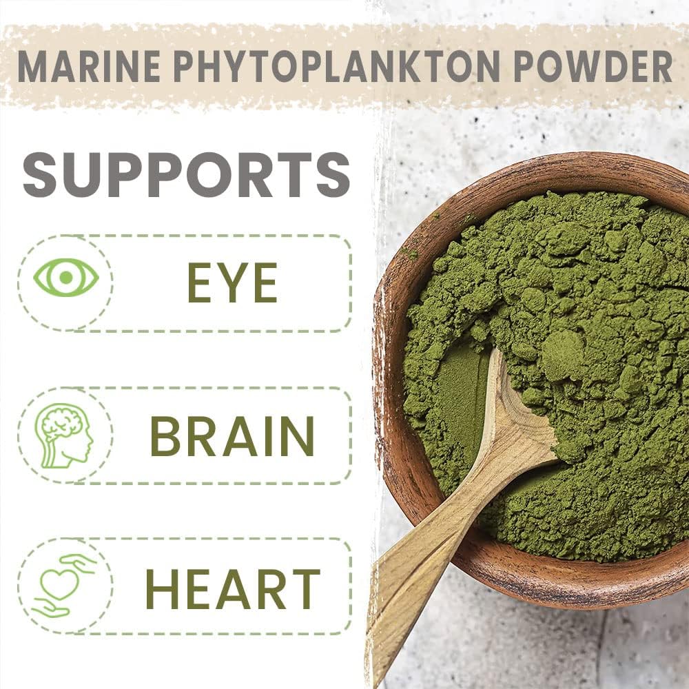 AKI Broccoli Broccoli Powder (5.29 oz \/ 150g) y polvo de fitoplanc...