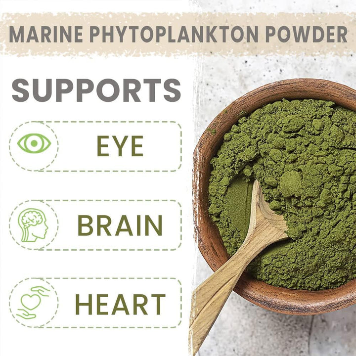 AKI Broccoli Broccoli Powder (5.29 oz \/ 150g) y polvo de fitoplanc...