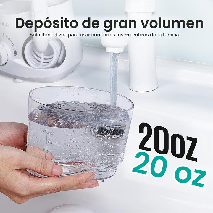 COSLUS E1 - Irrigador dental profesional para dientes: 12 ajustes d...