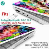 Tuiklol Funda para portátil Microsoft Surface de 12.4 pulgadas Go 3...