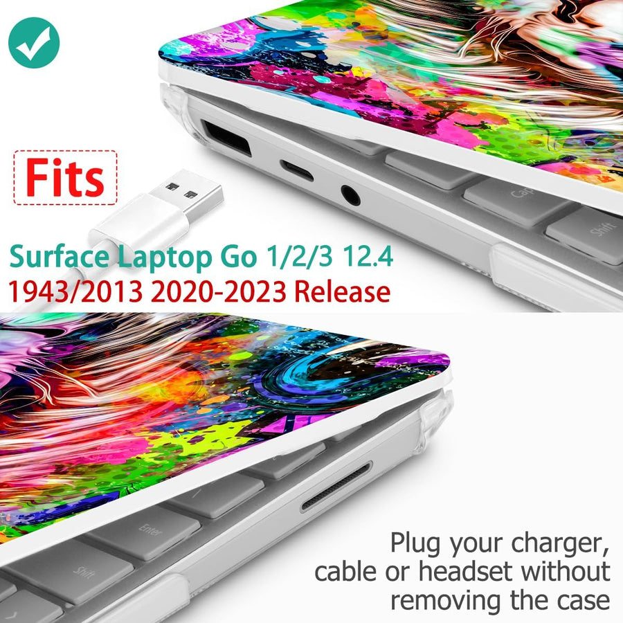 Tuiklol Funda para portátil Microsoft Surface de 12.4 pulgadas Go 3...