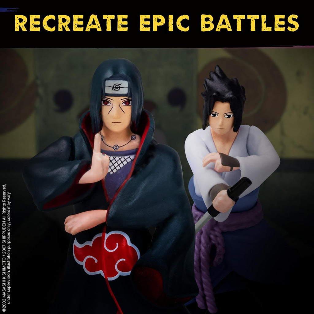 P.M.I. Naruto Shippuden - Mini figuras coleccionables de 12 unidades, caja de lujo, Assorment B