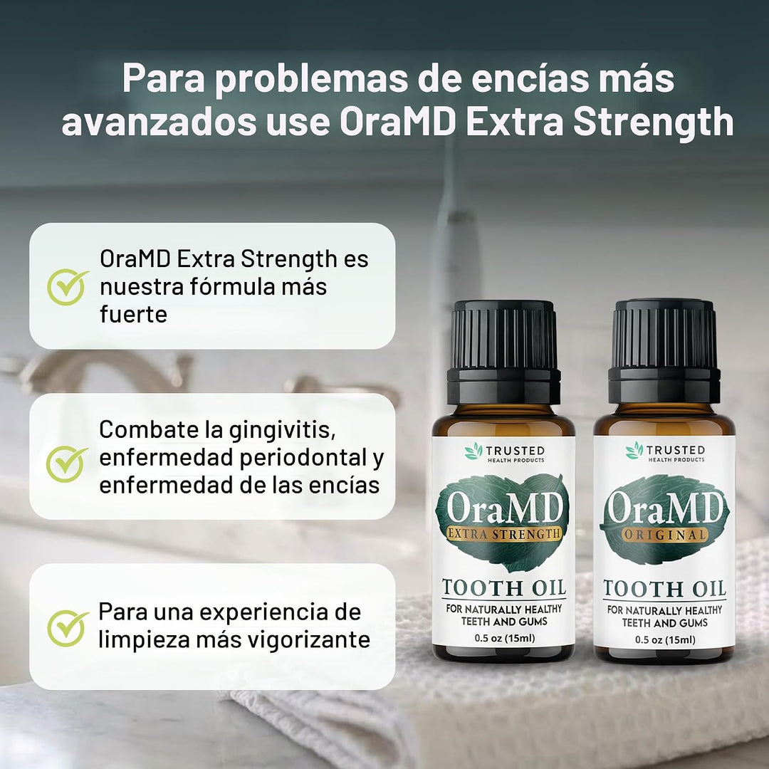 OraMD Aceite dental original (1) - Alternativa natural para pasta d...