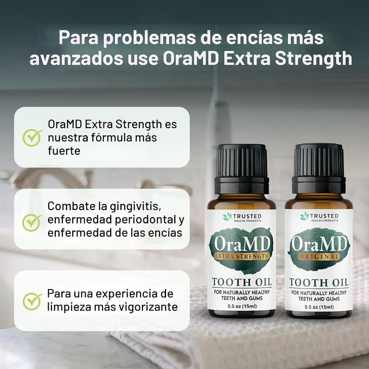 OraMD Aceite dental original (1) - Alternativa natural para pasta d...