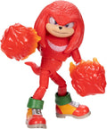 Sonic 3 The Hedgehog The Movie - Figura de acción Knuckles de 5 pulgadas - Figura articulada - Jakks Pacific