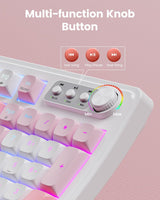 SABLUTE Teclado y mouse para juegos con cable, teclado y mouse con...
