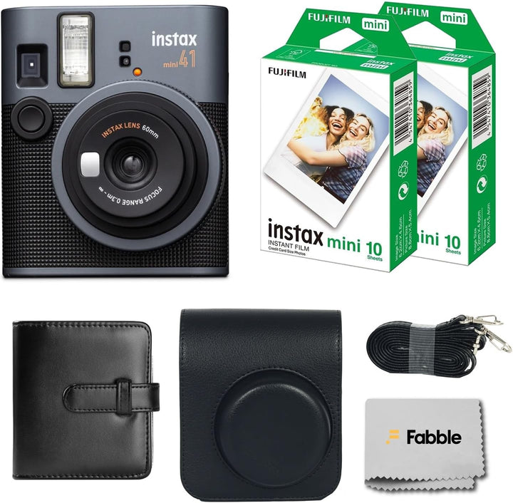 Fujifilm Instax Mini 41 - Paquete de cámara de película instantánea...
