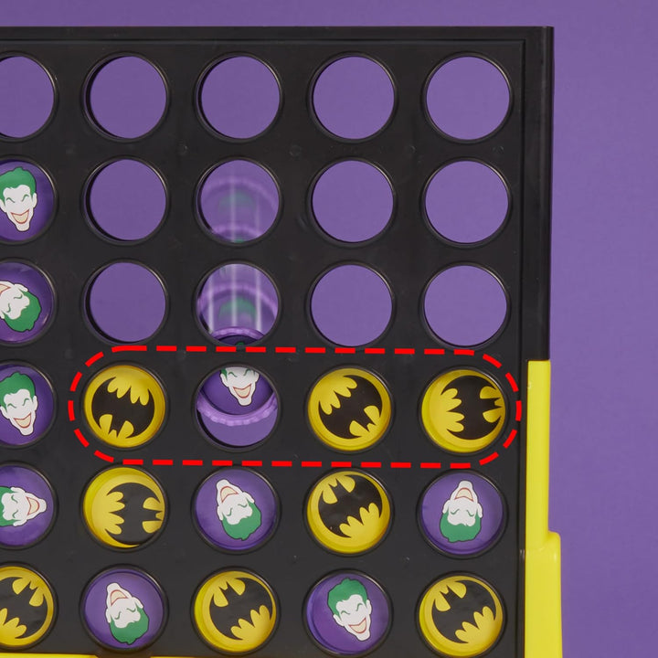 Connect 4 Batman Game Juego 4 en fila con temática de
