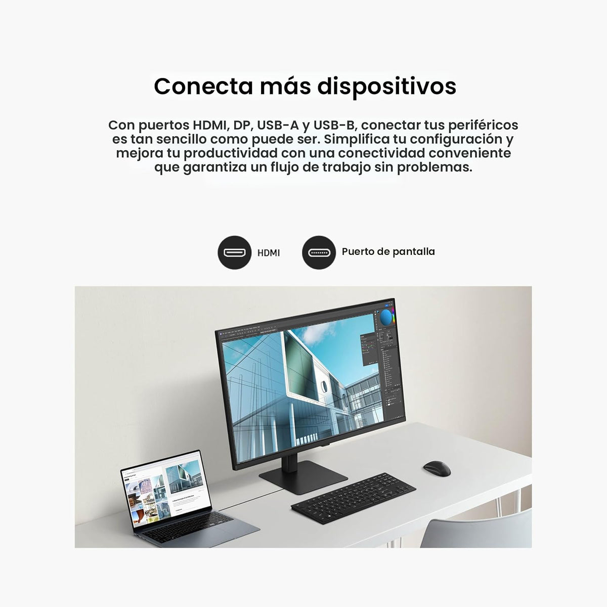 SAMSUNG Serie ViewFinity S7 (S70D) - Monitor 4K UHD de 27 pulgadas...
