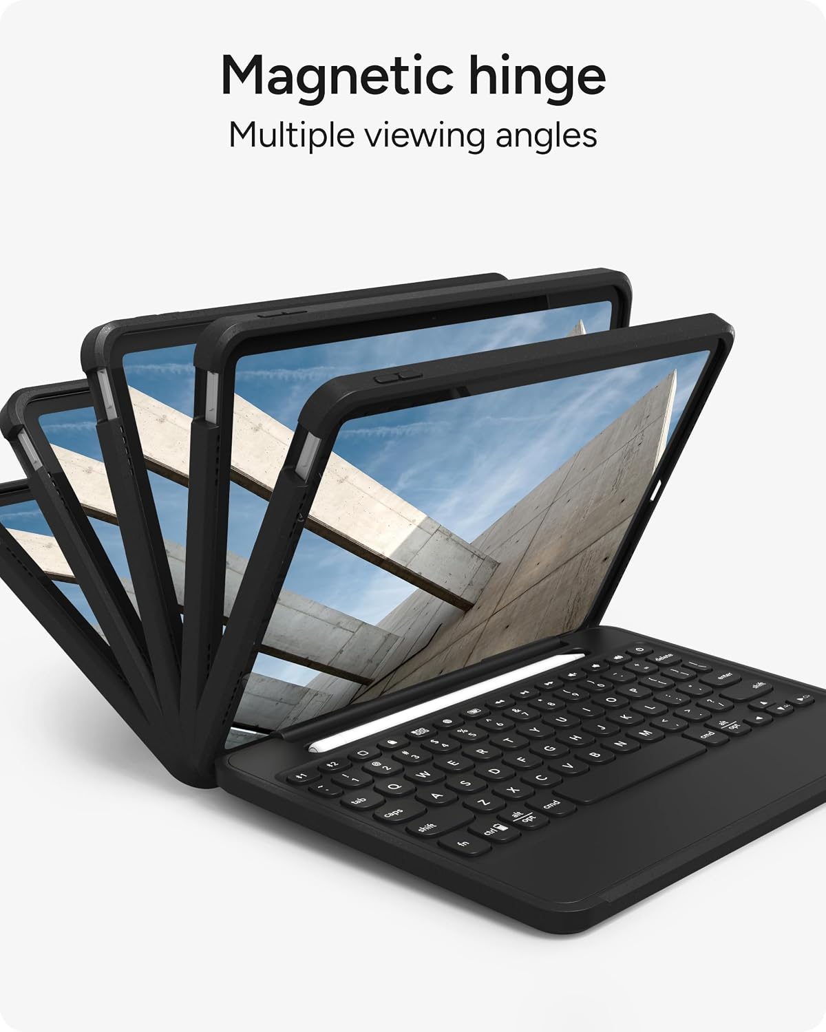 ZAGG Rugged Book iPad 11" (A16)/ 10.9" (Gen 10) Funda con teclado