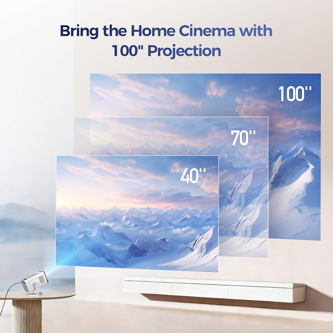 [Aplicaciones integradas y actualizadas en 2026] Mini proyector con...