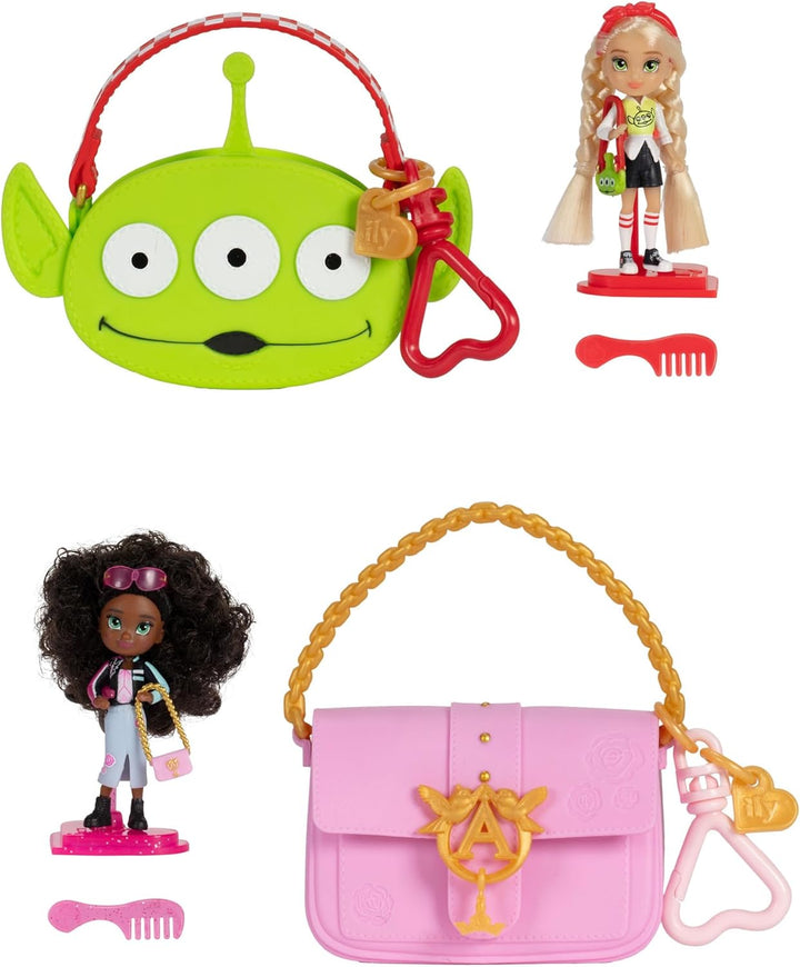 Disney ILY Mini Dolls Tote-ILY-Teenies Blind Pack Bundle (2 muñecas...
