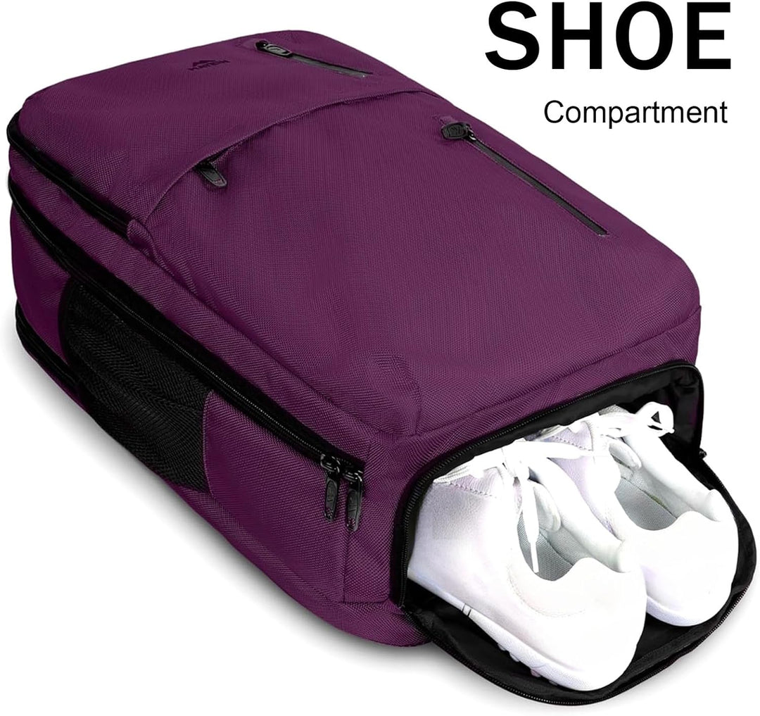MATEIN Mochila de viaje grande de 45 litros para mujer, mochila de...