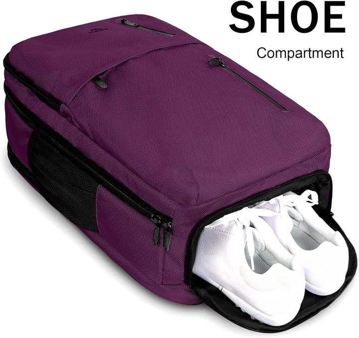 MATEIN Mochila de viaje grande de 45 litros para mujer, mochila de...