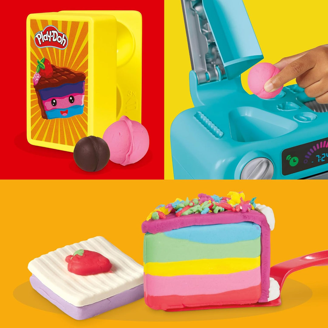 Play-Doh Super Slice Cake Playset horno de juguete con