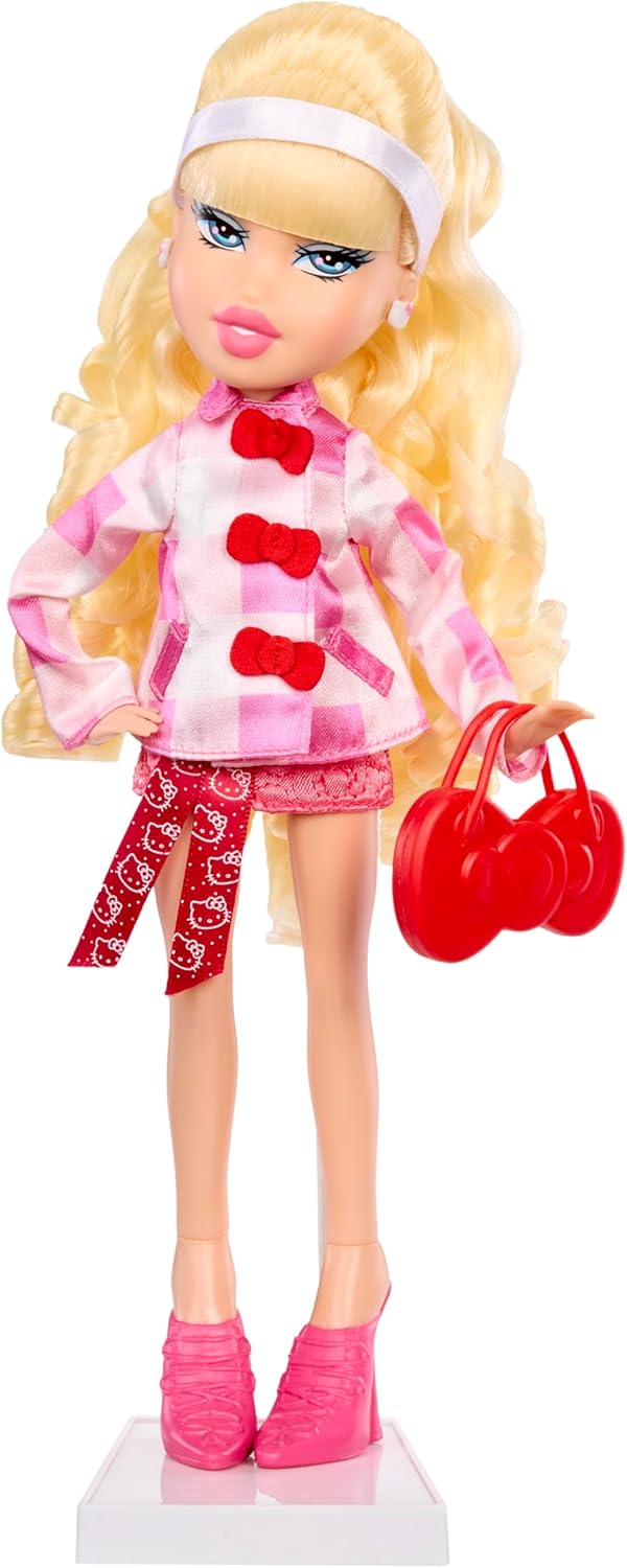 Bratz x Hello Kitty Cloe Sanrio Muñeca de moda con accesorios