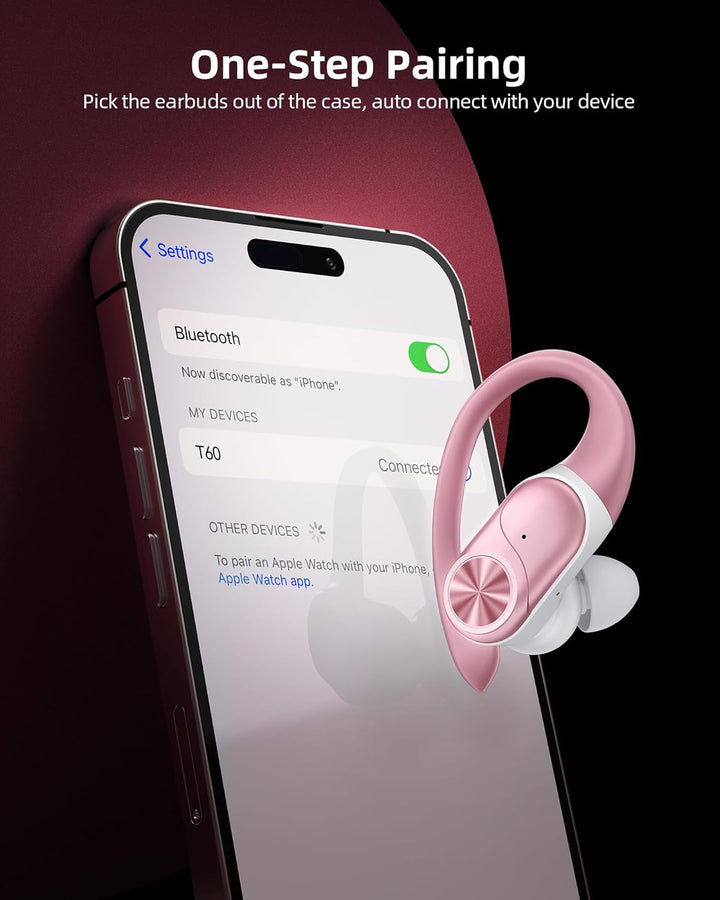 PocBuds - Auriculares Bluetooth Inalámbricos con Estuche de Carga I...