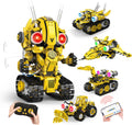 Kit de bloques de construcción de robot STEM RC 5 en 1, juguetes educativos de 6 a 12 años