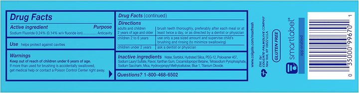 Pasta de dientes blanqueadora espumosa Colgate Max Clean con fluoru...