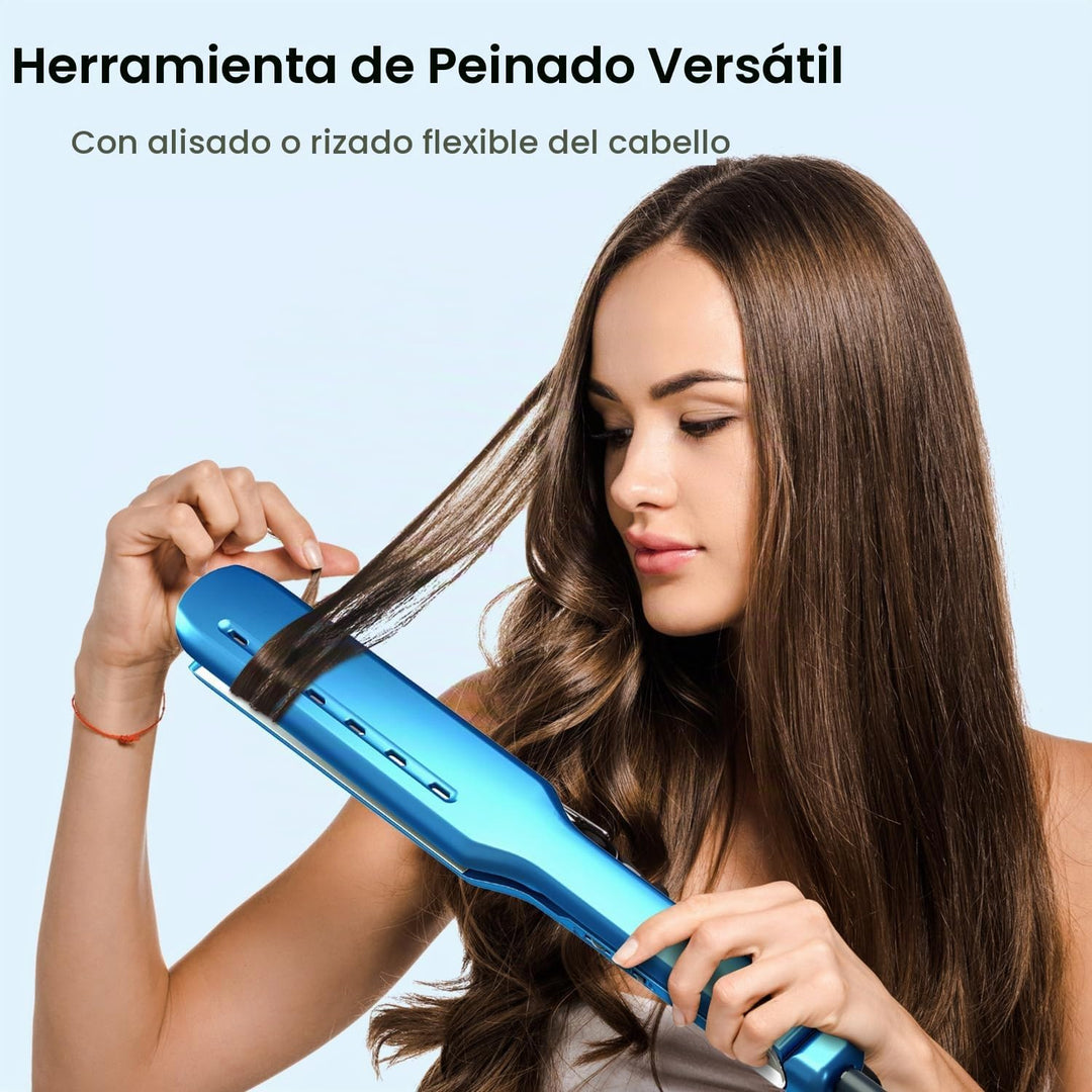 Plancha ancha Nano Titanium de 1.7 pulgadas Plancha Plancha de Pelo...