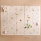 Nuby Alfombra de juego plegable reversible para bebé, 77 x 58 pulgadas, XXL