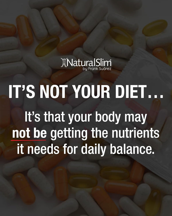 NaturalSlim Vitaminas metabólicas, multivitamínico para mujeres y h...