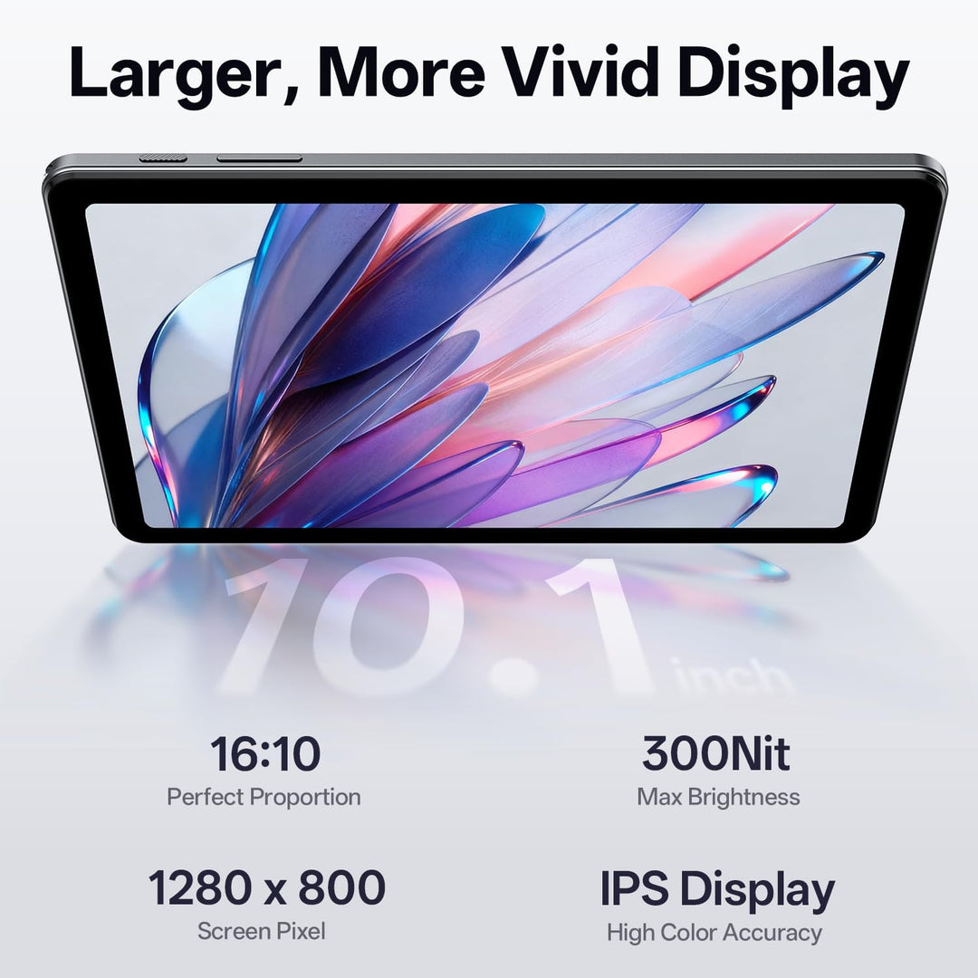 Frameflow Tablet de 10 pulgadas, tableta Android con procesador Oct...