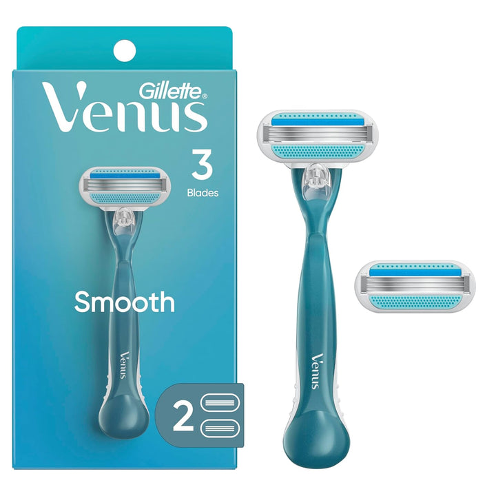 Gillette Venus Smooth Razor para mujeres, incluye 1 mango de afeita...