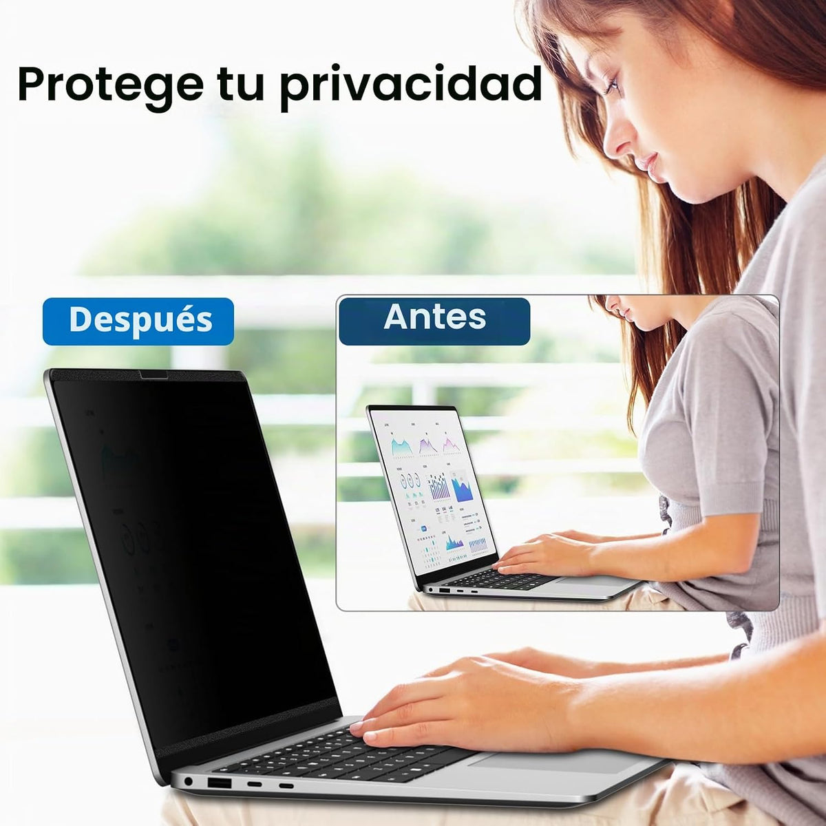 STARY Pantalla de privacidad magnética para Surface Laptop, 13,5 pulgadas