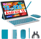 COOPERS Tablet Android 15, 10 pulgadas Tablet 18GB RAM+128GB ROM 2T...