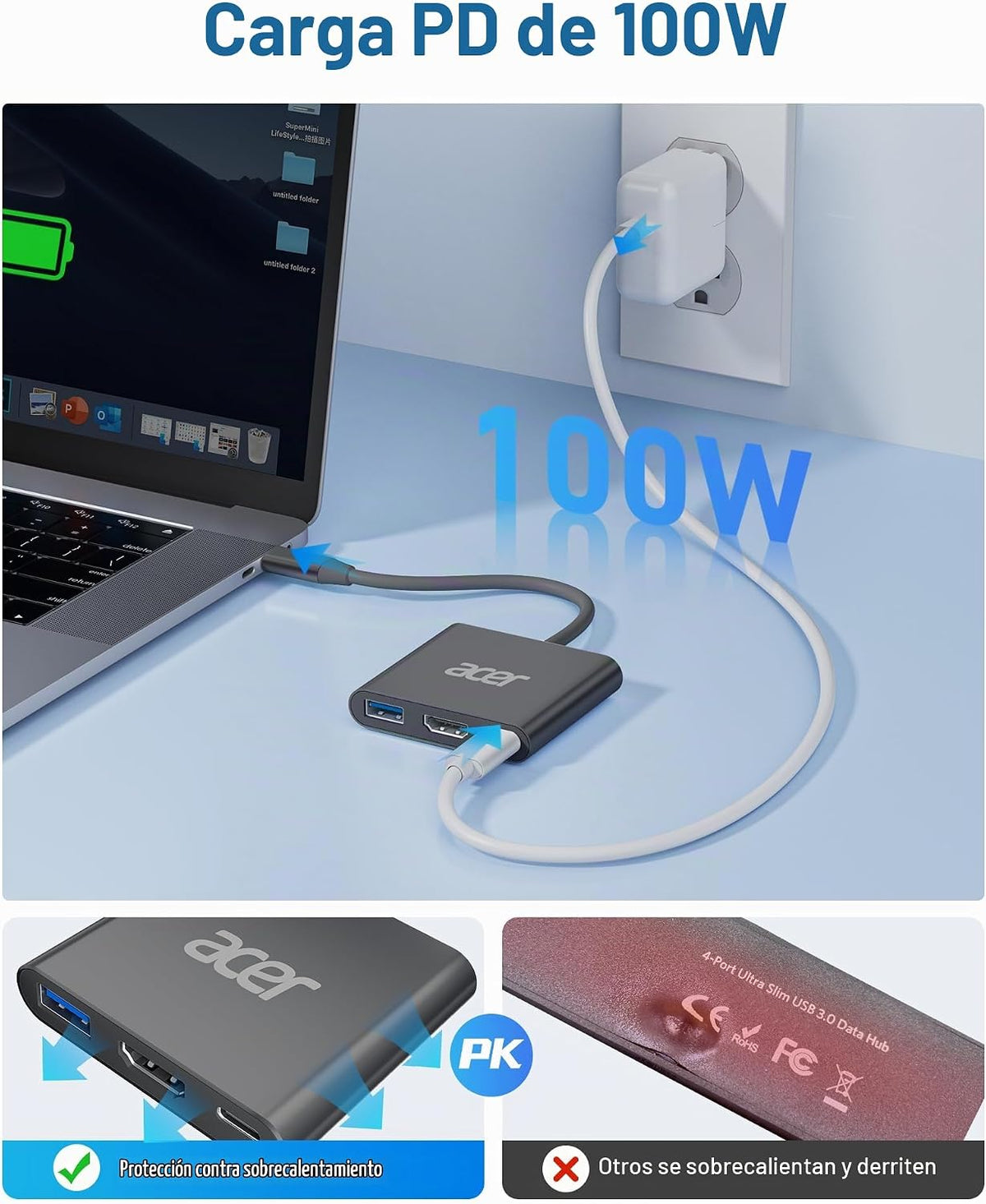 Acer, ODK3A0, hub USB 2.0