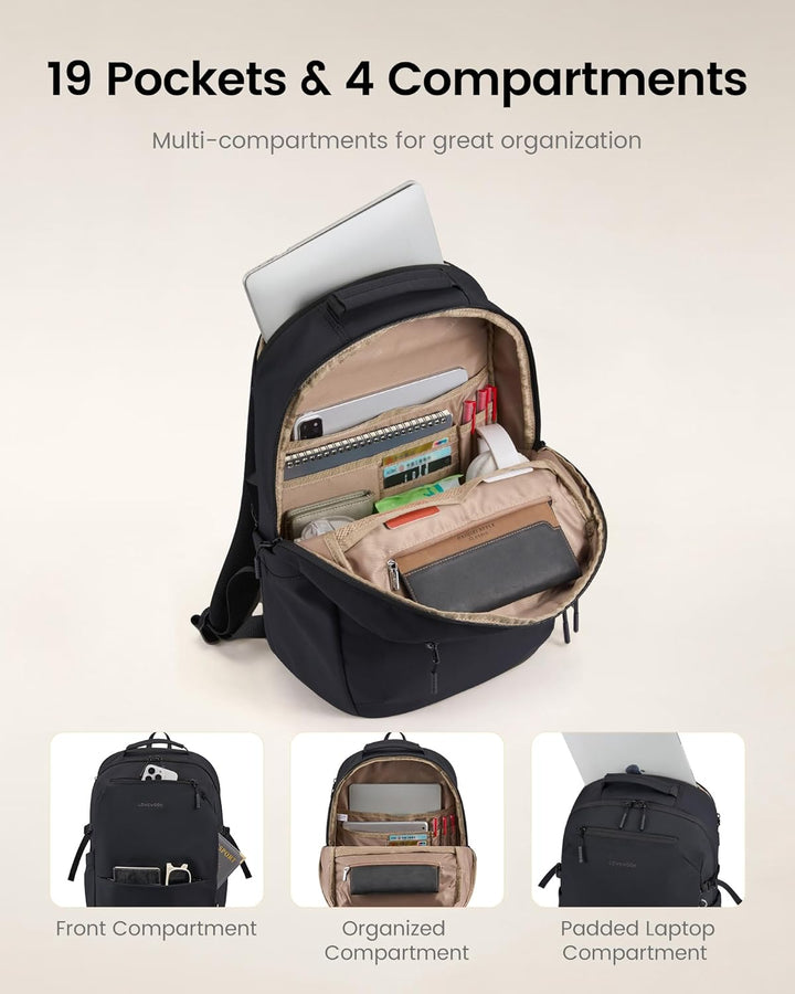 LOVEVOOK Mochila para computadora portátil para mujeres y hombres c...