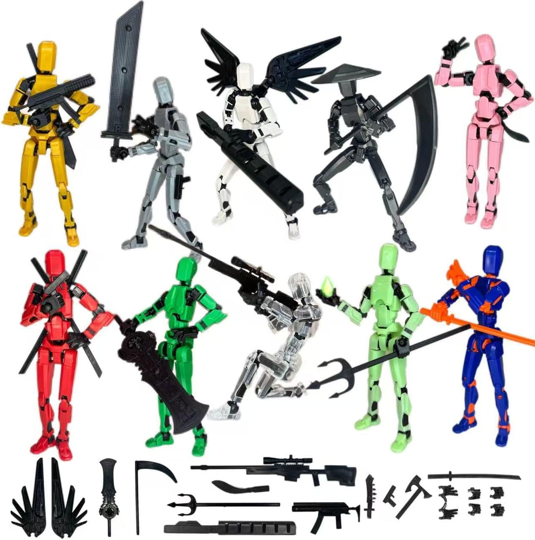 Pthjswj Juego de Figuras de Acción T13 \u2013 (Ensambladas) Figura...