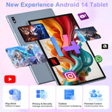 DEERTiME Tablet Android 14 Tablets 10.1 pulgadas con 22GB RAM 128GB...