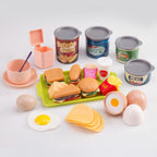 Mini accesorios de cocina de 200 piezas para niños a partir de 3 años, juego de cocina de simulación con utensilios de cocina, vajilla y 2 juegos de frutas, regalo de aprendizaje para niñas y niños, rosa